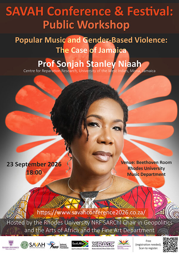 Prof Niaah Lecture Poster